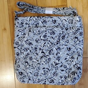 New Vera Bradley Floral Quilted Crossbody Bag